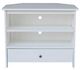John Thomas Furniture® Destinations Mission Pure White Corner TV Stand-2