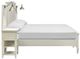 Magnussen Home® Willowbrook 3-Piece Egg Shell White/Natural Upholstered California King Wall Bedroom Set-3