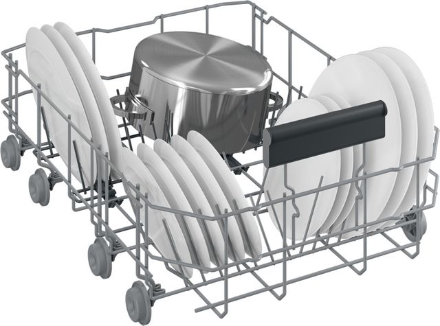 Beko 18" Fingerprint Free Stainless Steel Top Control Built In Dishwasher-2