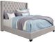 Standard Furniture Westerly Light Grey Upholstered Bed-0