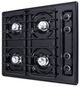 Summit® 24" Black Gas Cooktop-1