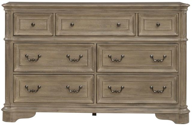 Liberty Furniture Magnolia Manor Weathered Bisque Dresser-2
