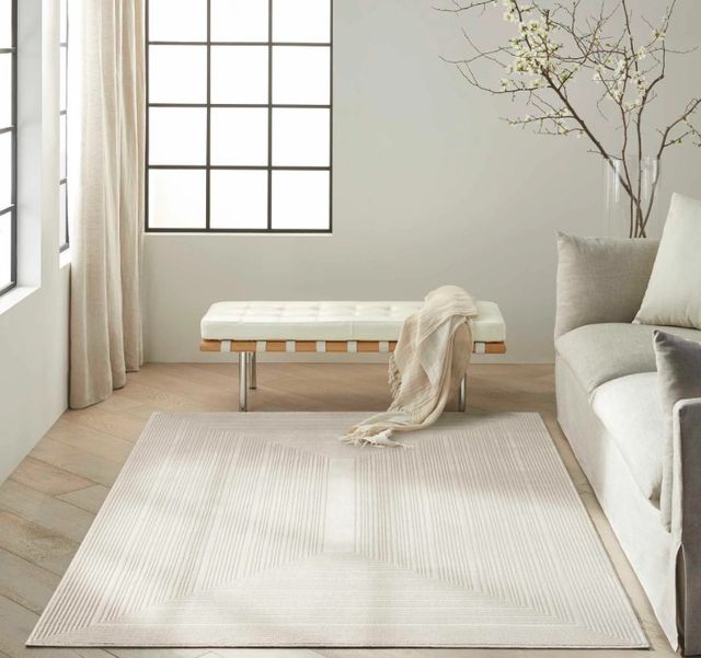 Nourison Home™ Calvin Klein CK024 Irradiant 5'x7' Style 4 Area Rug-1