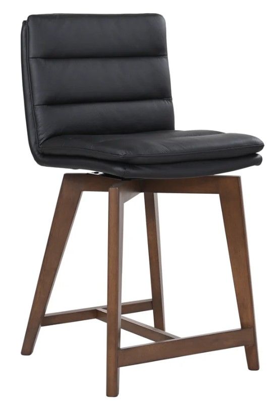 Porter International Designs Castor Black Counter Chair-0
