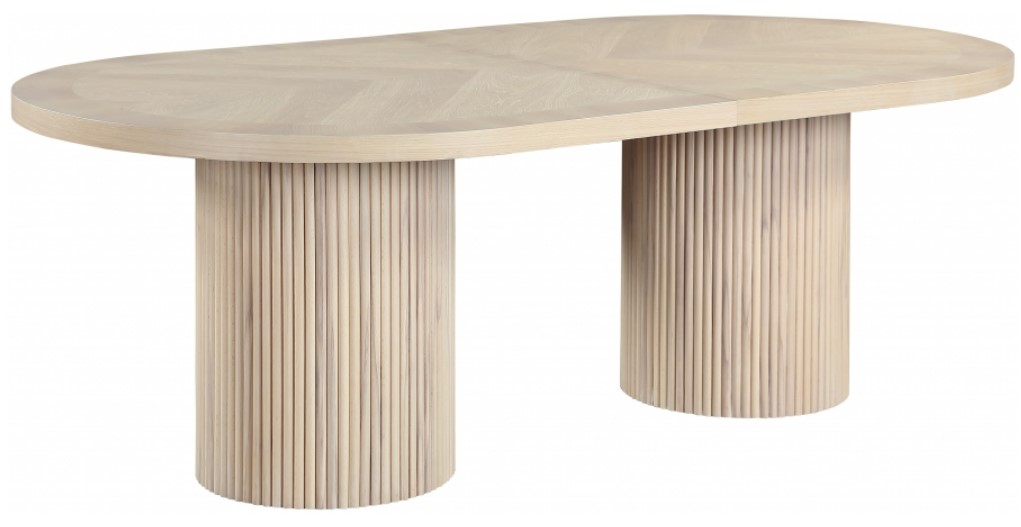 Meridian Furniture Linette Dining Table - Oak Finish Meridian Furniture Linette Dining Table - Oak Finish