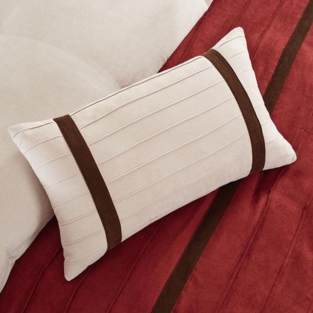 Olliix by Madison Park Red Queen Palmer 7 Piece Comforter Set-3