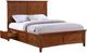 Nash Collective Spencer 3-Piece Cherry King Storage Bedroom Set-1