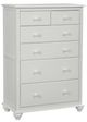 John Thomas Furniture® Cottage Pure White 6-Drawer Chest-0