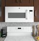GE Profile™ 1.7 Cu. Ft. White Over The Range Microwave-4