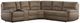 Emerald Home Aurora 3-Piece Brown Full Sleeper and Power Sectional-0
