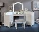 Furniture of America® Tracie 3-Piece Luminous White Vanity Set-1