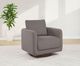 Coaster® Iris Stone Upholstered Swivel Accent Chair-1