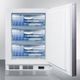 Accucold® by Summit® 24" 3.5 Cu. Ft. Panel Ready ADA Compliant Built In All Freezer-3