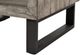 Jofran Inc. Mulholland Drive Gray End Table with Black Base-4