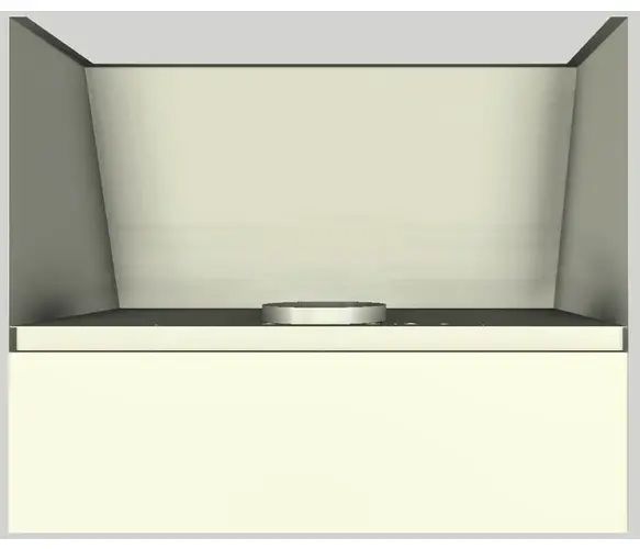 Vent-A-Hood® 42" Biscuit Wall Hood-3