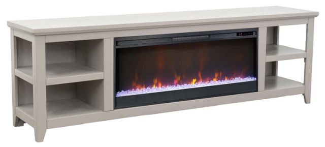 Legends Home Studio Sandstone 82" Fireplace TV Stand-0
