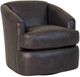 Smith Brothers Customizable 986 Leather Swivel Chair-0