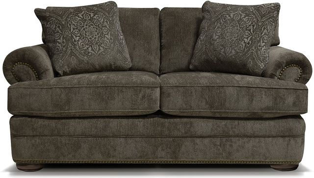 Creek Side Customs Customizable Knox Loveseat with Nailhead Trim-0
