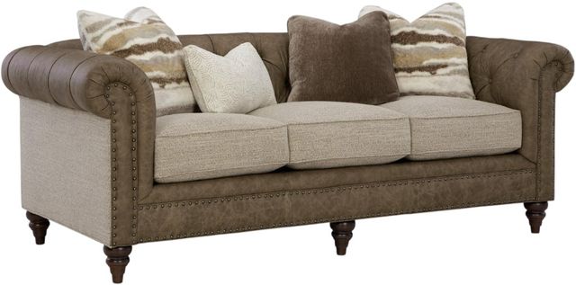Craftmaster® Customizable Custom Blends Tufted Sofa-0