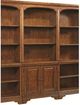 aspenhome® Hawthorne Brown Cherry Door Bookcase-2