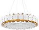 Currey & Company Aventine Gesso White/Gold Chandelier-3