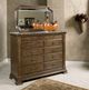 Kincaid Furniture Portolone Alder Bureau with Marble Top-1