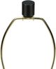 Monarch Specialties Inc. 25"H Cream Resin Table Lamp-1