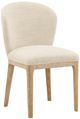 Dovetail Furniture Kaelin Cienega Oatmeal/Light Natural Dining Chair-0