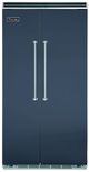 Viking® 5 Series 42" 25.3 Cu. Ft. Slate Blue Built-In Side-by-Side Refrigerator-0