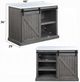 ACME Furniture Gauri Gray Oak/White Kitchen Island-2