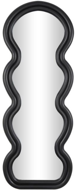 Deco Marche Black Wall Mirror with Layered Frame-1