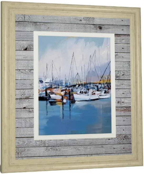 Classy Living Fitsimmons, A. Along The Quay 34" Wall Art-3