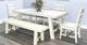 Sunny Designs™ Marina White Sand Ladderback Chair with Turnbuckle-2