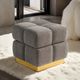 Furniture of America® Aileen Charcoal Storage Stool-1