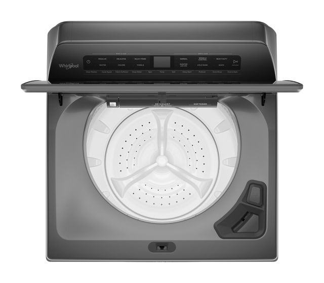 Whirlpool® 4.8 Cu. Ft. Chrome Shadow Top Load Washer-2