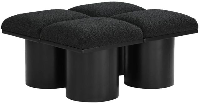 Meridian Furniture Pavilion 4-Piece Black 36" Modular Bench Set-0