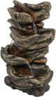 A & B Home Brown Small Cascading Fountain-1