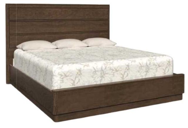 Country View Woodworking Customizable Rochelle Queen Horizontal Panel Wood Bed-0