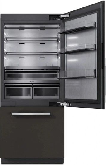 Miele MasterCool™ 36" 20.2 Cu. Ft. Panel Ready Right Hinge Built-In Bottom Freezer Refrigerator-1