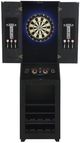 Elements International Hurricanes Black Dartboard Cabinet-2