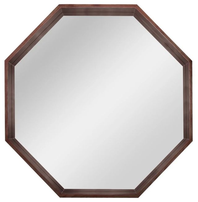 YHD Davidson Brown Hanging Mirror-0