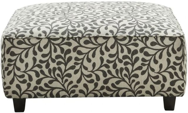 Fusion Furniture Basic Dutch Charcoal Cocktail Ottoman-2