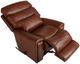 La-Z-Boy® Soren Cognac Leather Manual Rocking Recliner-5