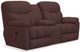 La-Z-Boy® Morrison Burgundy Reclining Loveseat with Console-0