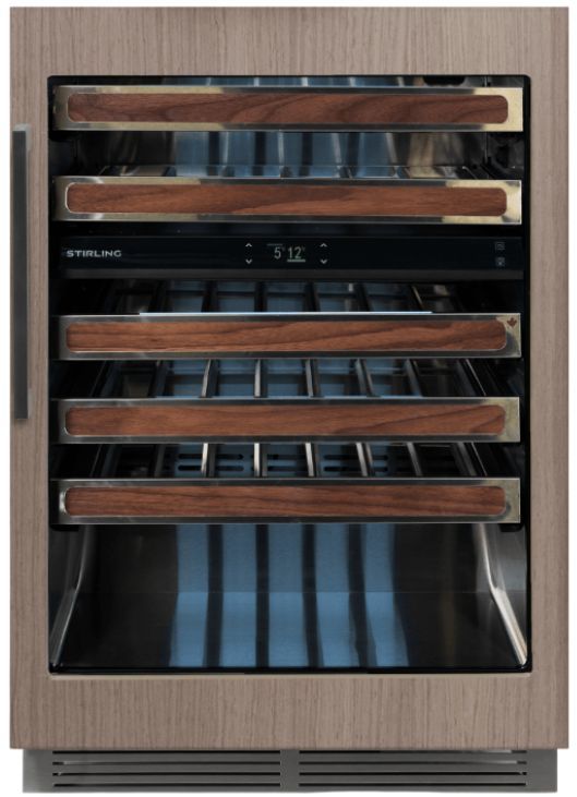 Stirling 24" 5.3 Cu. Ft. Panel Ready Wine Cooler-0
