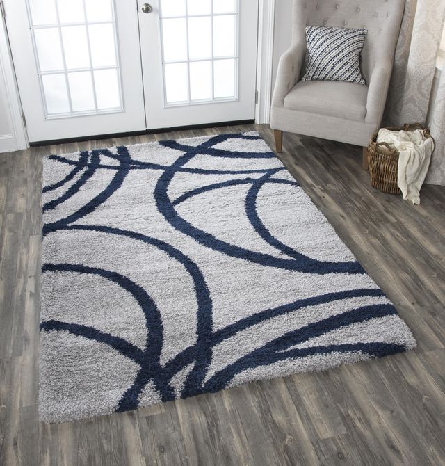 Rizzy Home Adana Gray 7'10" x 10'6" Rug-4