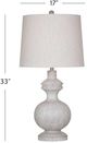 Bassett Mirror Krishina White Wash Table Lamp-2