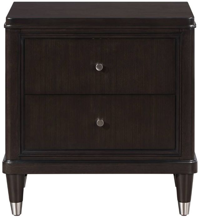 Coaster® Emberlyn Brown 2-Drawer Nightstand Bedside Table-1