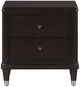 Coaster® Emberlyn Brown 2-Drawer Nightstand Bedside Table-1