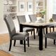 Furniture of America® Gladstone 7-Piece Ivory Dining Table Set with Dark Walnut Base-3